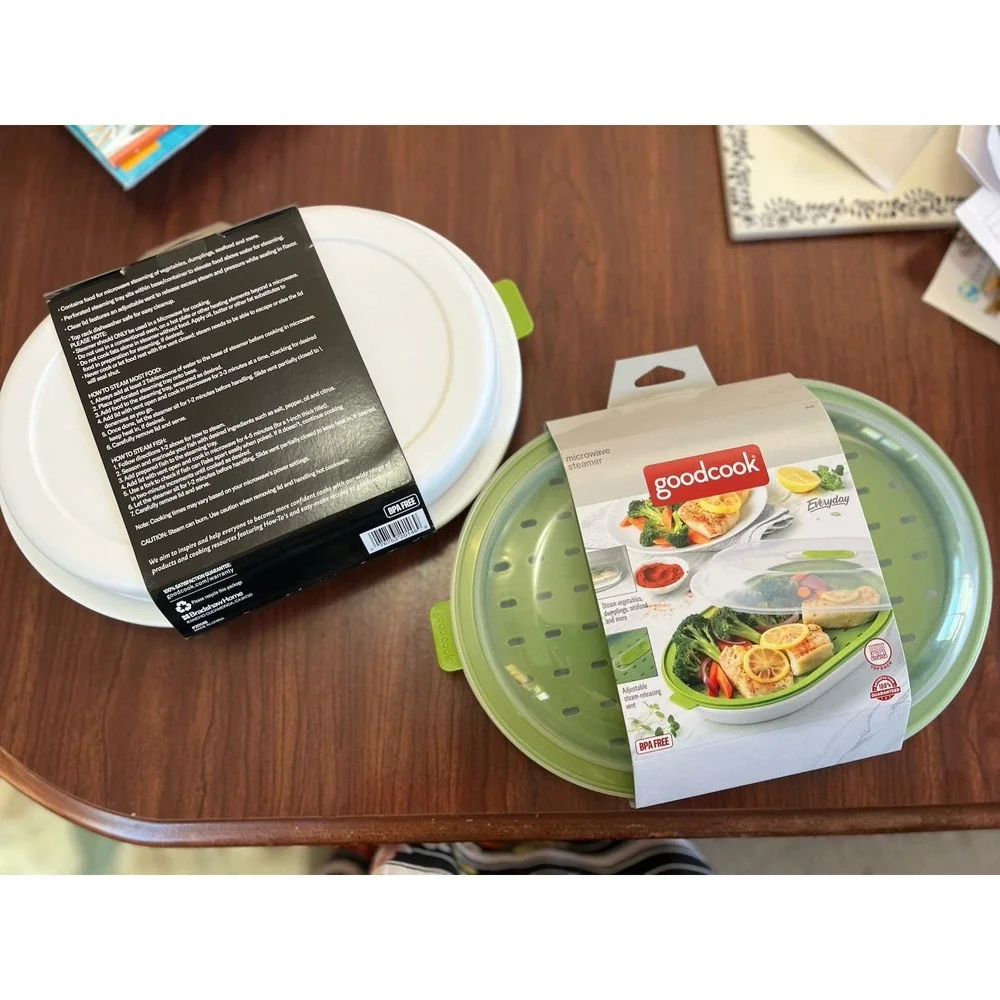 GoodCook Everyday Microwave‎ Steamer Vegetable, Fish Steamer, Microwave Cooker